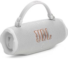 JBL Charge 6 biela / Bluetooth reproduktor / výdrž 24 hodín / IP68 / Bluetooth / 4722 mAh