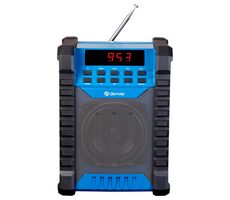 Denver WRB-60 / aku stavebné rádio / FM / BT / Li- ION 2000 mAh / IP54