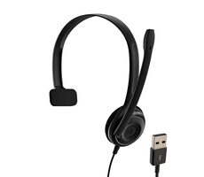 EPOS EDU 11 USB (10 ks) čierna / drôtové jednostranné slúchadlá / USB-A / 2 m