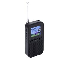 Denver DAH-126 čierna / Vreckové rádio / FM / DAB+