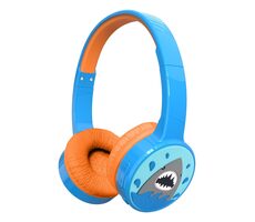 Denver BTH-107BU modrá / Detské bezdrôtové slúchadlá s mikrofónom / Bluetooth 5.3