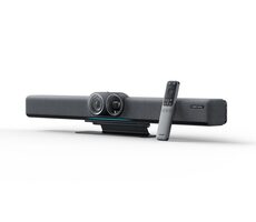 Insta360 Connect videobar čierna / Zariadenie pre video konferencie / Duálna 4K kamera / Mikrofón / Repro / LAN / Wi-Fi