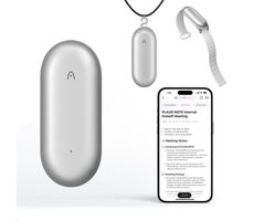 PLAUD Note Pin Silver - AI hlasový záznamník (2025) / Diktafón / Kapacita 64 GB / Výdrž batérie 20 h / BT / USB / WiFi