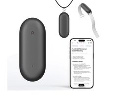 PLAUD Note Pin Grey - AI hlasový záznamník (2025) / Diktafón / Kapacita 64 GB / Výdrž batérie 20 h / BT / USB / WiFi