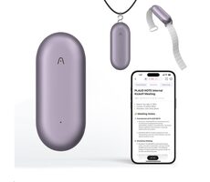 PLAUD Note Pin Purple - AI hlasový záznamník (2025) / Diktafón / Kapacita 64 GB / Výdrž batérie 20 h / BT / USB / WiFi