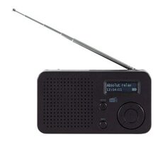 Imperial DABMAN 17 čierna / Prenosné rádio / 3W / DAB+ / FM / BT / USB 