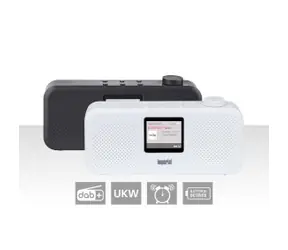 Imperial DABMAN 16 biela / Stolné rádio / DAB+ / FM / sieťový adaptér alebo 4X AA batérie 