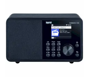 Imperial DABMAN i160 čierna / Hybridné rado / Wi-Fi / DAB+ / FM / BT 