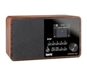 Imperial DABMAN i150 hnedá / Hybridné rádio / 20W / DAB+ / FM / Internet / BT 