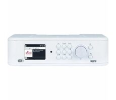 Imperial DABMAN i460 bielo-strieborné / Multifunkčné rádio / 20W / DAB+ / FM / BT 