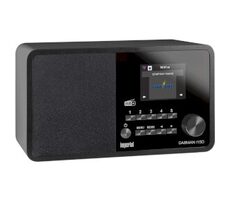 Imperial DABMAN i150 čierna / Hybridné rádio / 20W / DAB+ / FM / Internet / BT