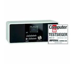 Imperial DABMAN i200 biela / Multifunkčné stereofónne rádio / DAB+ / FM / Internet 
