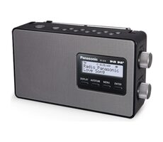 Rozbalené - Panasonic RF-D10EG-K čierna / Prenosné rádio / FM / DAB+ / rozbalené