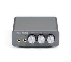 Fosi Audio K5 Pro / Slúchadlový zosilňovač / DAC / 3.5mm jack / OPT / COAX / RCA