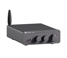 Fosi Audio BT20A Pro-48V sivá / Stereo zosilňovač / 300W / RCA / Repro OUT / Pre-OUT / Bluetooth 5.0