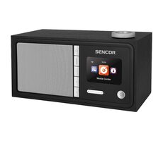 Sencor SIR 5000WDB čierna / Internetové rádio / Wi-Fi / budík / mobilné aplikácie 
