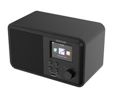 Sencor SIR 5100WDB čierna / Internetové rádio / Wi-Fi / USB / budík / mobilné aplikácie 