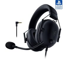 Razer BlackShark V2 X for PlayStation čierna / Herné slúchadlá s mikrofónom / 3.5mm Jack / 1.3 m 