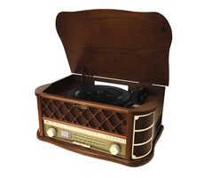 Sencor STT 016 / Gramofón / USB / CD / MP3 / FM / 2x 3W