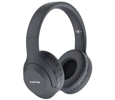 Canyon BTHS-3 sivá / bezdrôtové slúchadlá / mikrofón / USB-C / BT 5.1 / 300mAh 