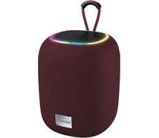 Canyon CNE-CBTSP8R červená / bezdrôtový reproduktor / RGB / BT 5.2 / 1800W / USB-C / USB-A / microSD / AUX