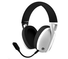 Canyon CND-SGHS13W biela / bezdrôtový herný headset / mikrofón / 2.4Ghz / BT 5.2 / USB-C / priestorový zvuk 7.1 / 40mm mien