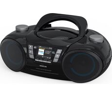 Sencor SPT 6510DB čierna / Prenosné rádio / DAB+ / BT / FM / CD / 3.5mm