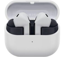 Samsung Galaxy Buds3 FE sivá / bezdrôtové slúchadlá s mikrofónom / ANC / Bluetooth 5.4 / IP54