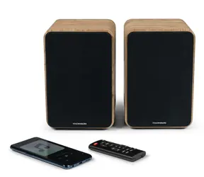 Thomson WS602DUO hnedá / HiFi reproduktory / 2.0 / BT 5.0 / RCA / 100W