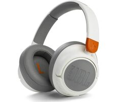 JBL JR460NC biela / Detské bezdrôtové slúchadlá s mikrofónom / Bluetooth 5.0