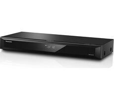 Zánovné - Panasonic DMR-UBS70EGK čierna / Bluray prehrávač a rekordér / 500GB HDD / DVB-S/S2 / 4K / 3D / USB / LAN / WiFi / zánovný