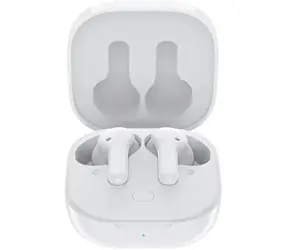 QCY T13 biela / BT slúchadlá do uší s mikrofónom / TWS / ANC / Bluetooth 5.3 / s dobíjacím boxom
