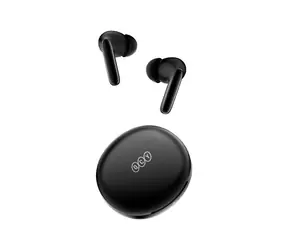 QCY T13 ANC2 čierna / Bezdrôtové slúchadlá s mikrofónom / TWS / ANC / Bluetooth 5.3 / IPX4 / dobíjací box