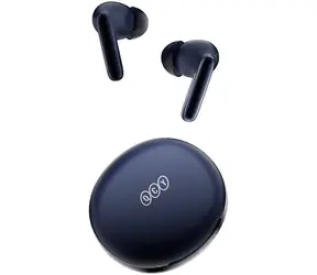 QCY T13 ANC2 modrá / Bezdrôtové slúchadlá s mikrofónom / TWS / ANC / Bluetooth 5.3 / IPX4 / dobíjací box