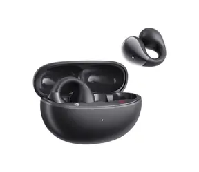 QCY Crossky Clip C30 čierna / Bezdrôtové slúchadlá / Bluetooth 5.4 / dobíjací box