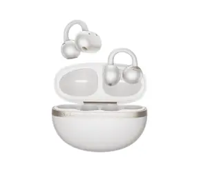 QCY Crossky C50 biela / Bezdrôtové slúchadlá s mikrofónom / Bluetooth 6.0 / IPX5 / dobíjací box