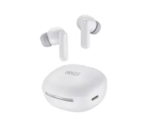 QCY MeloBuds HT16 biela / Bezdrôtové slúchadlá s mikrofónom / TWS / ANC / Bluetooth 5.4 / IPX4 / dobíjací box