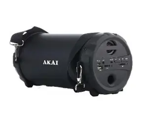 AKAI ABTS-12C Prenosný reproduktor čierna / Bluetooth 5.0 / 10W / USB / AUX / SD