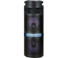 AKAI ABTS-636 čierna / Párty reproduktor / 80W / Bluetooth / USB / 2x MIC / AUX 