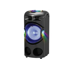 AKAI DJ-BY4L čierna / Párty reproduktor / Bluetooth / USB / SD / AUX / 120W