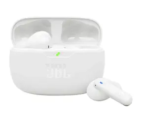 JBL Wave Beam 2 biela / Bezdrôtové slúchadlá / mikrofón / BT 5.3 / IP54