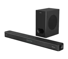 Majority SIERRA PLUS čierna / 2.1.2 soundbar / 400W / Bluetooth 5.0 / USB / AUX / optický vstup