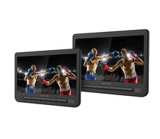 Sencor SPV 7105 čierna / Prenosný DVD prehrávač / 10 "LCD displej / 3.5 mm jack / USB / SD / 2000 mAh