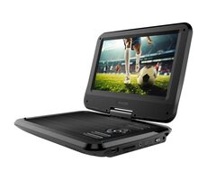Sencor SPV 2105 čierna / Prenosný DVD prehrávač / 10 "LCD displej / 3.5 mm jack / USB / SD / 1500 mAh