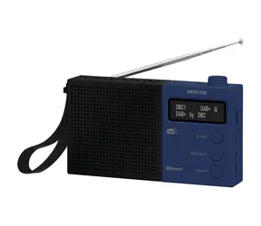 Sencor SRD 7760BB čierna / Prenosné rádio / DAB+ / FM / Bluetooth / USB