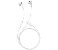 Baseus Encok CZ19 biela / slúchadlá s mikrofónom / ovládacie tlačidlo / USB-C / 1.1 m