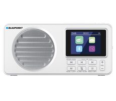 Blaupunkt DR6WH biela / digitálne rádio / DAB+ / FM / RDS / 2.4" LCD / Bluetooth / 1800 mAh