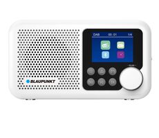 Blaupunkt DR8WH biela / digitálne rádio / DAB+ / FM / RDS / 2.4" LCD / Bluetooth / 1800 mAh