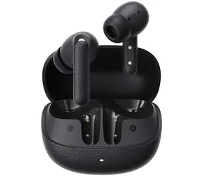 QCY Buds HT15 čierna / Bezdrôtové slúchadlá s mikrofónom / TWS / ANC / Bluetooth 5.4 / IPX4 / dobíjací box