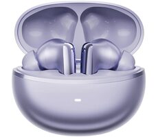 QCY MeloBuds N70 fialová / Bezdrôtové slúchadlá s mikrofónom / TWS / Bluetooth 5.0 / IPX4 / dobíjací box